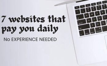 7 Websites That Pay You Daily